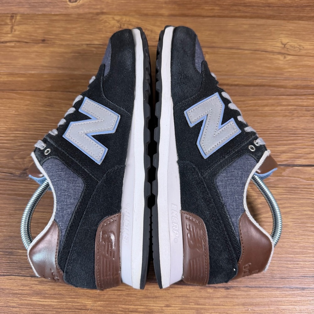 New Balance 574 Beach Cruisers Suede Sneakers Men’s Size 8.5 Shoes - Picture 2 of 12